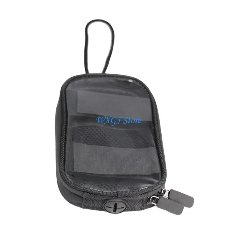 

37JE Waterproof Motorcycle Phone Bag with Touch Screens Access PU Leather Bag for Easy Navigation & Secure Riding