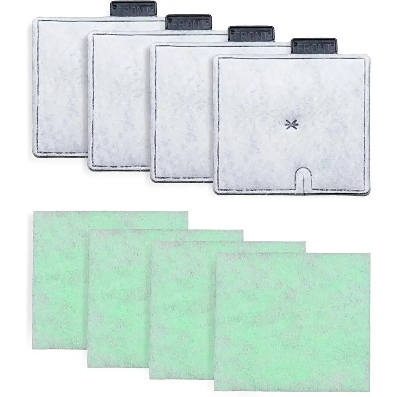 

ABBO-для внутреннего картриджного фильтра Interpet CF2, сменный комплект для четырех месяца (фильтрующие картриджи и подушечки для водорослей)