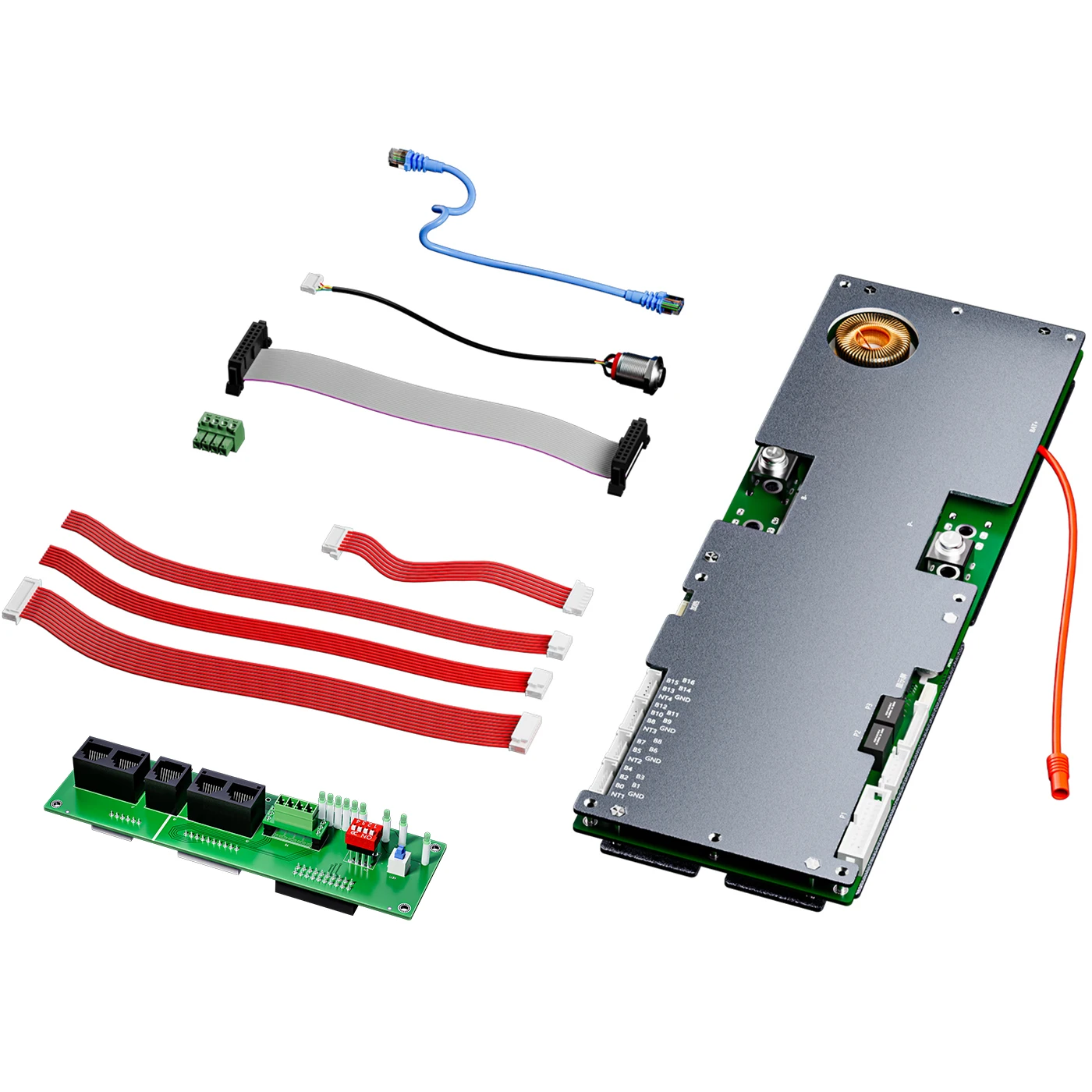 Inversor inteligente JIKONG BMS con pantalla de 4,3 "8S-16S 100A-200A 8S-16S Lifepo4/Li-ion/LTO almacenamiento de energía para el hogar balanceador activo inteligente