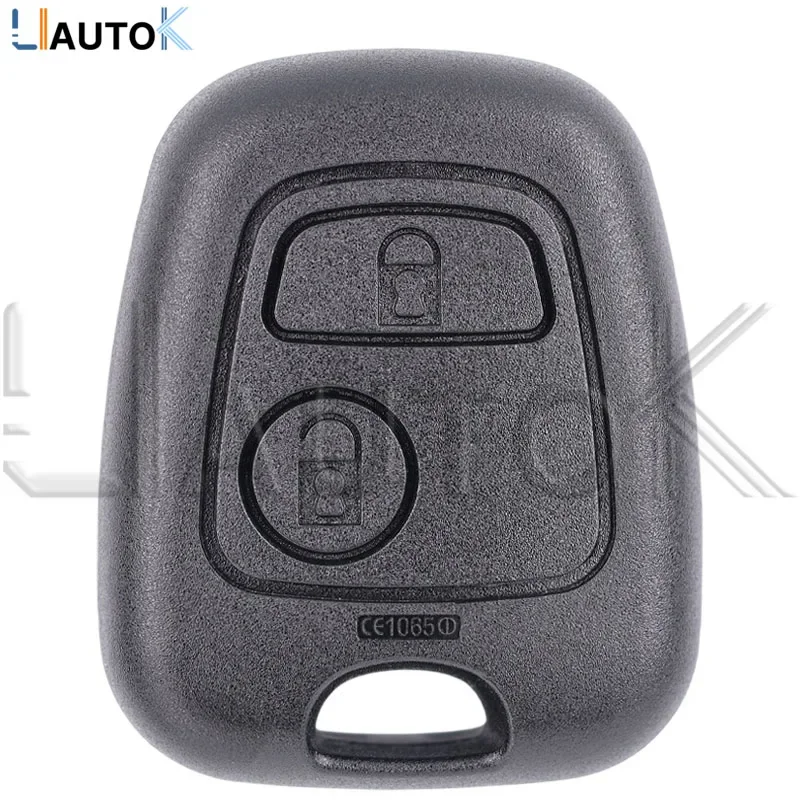 Auto Remote Key Car Fob Shell Case Replacement For Peugeot 206 207 307 408 607 Xsara Picasso For Citroen C1 C2 C3 C4 2 Buttons