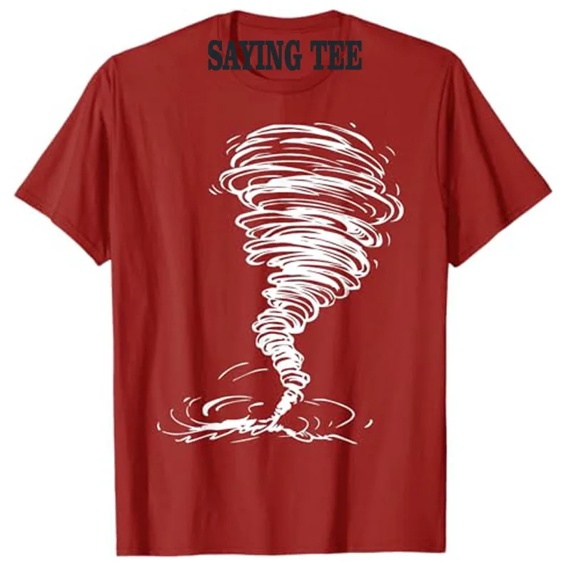 While Storm Tornado Twister Hurricane Weather Scary Costume T-Shirt Gift Humor Funny Graphic Outfit Women Men Fashion Saying Tee