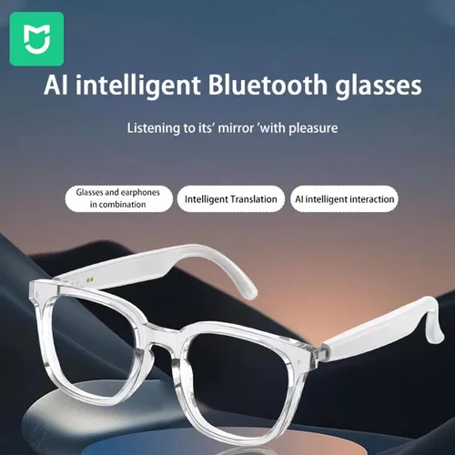 MIJIA, nuevas gafas de traducción inteligentes AI, gafas de sol con pantalla táctil, gafas inteligentes con Bluetooth, escucha música, llamada de voz