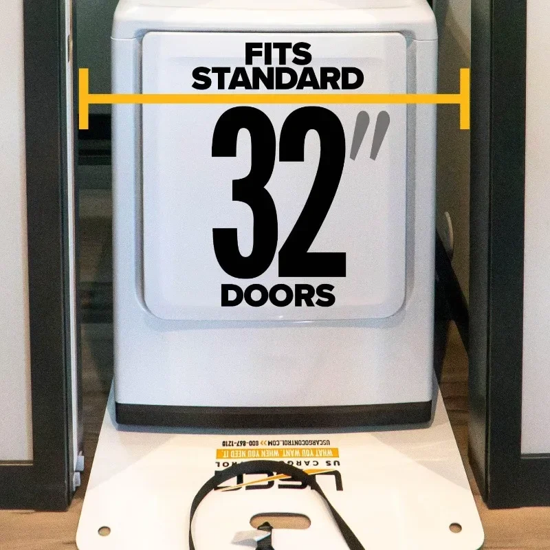 US Cargo Control Appliance Slider with Pull Strap,48 X 30,Plastic Floor Protection Large Appliance Moving Mat