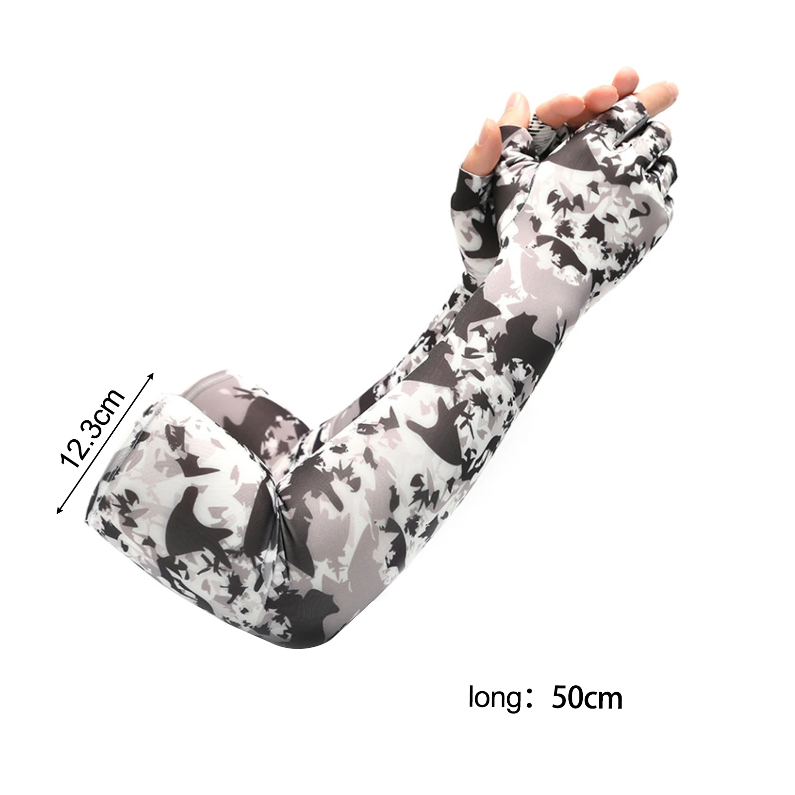 

Летние модные солнцезащитные рукава для мужчин и женщин, уличные удобные перчатки для рыбалки и езды на велосипеде, грелки для рук