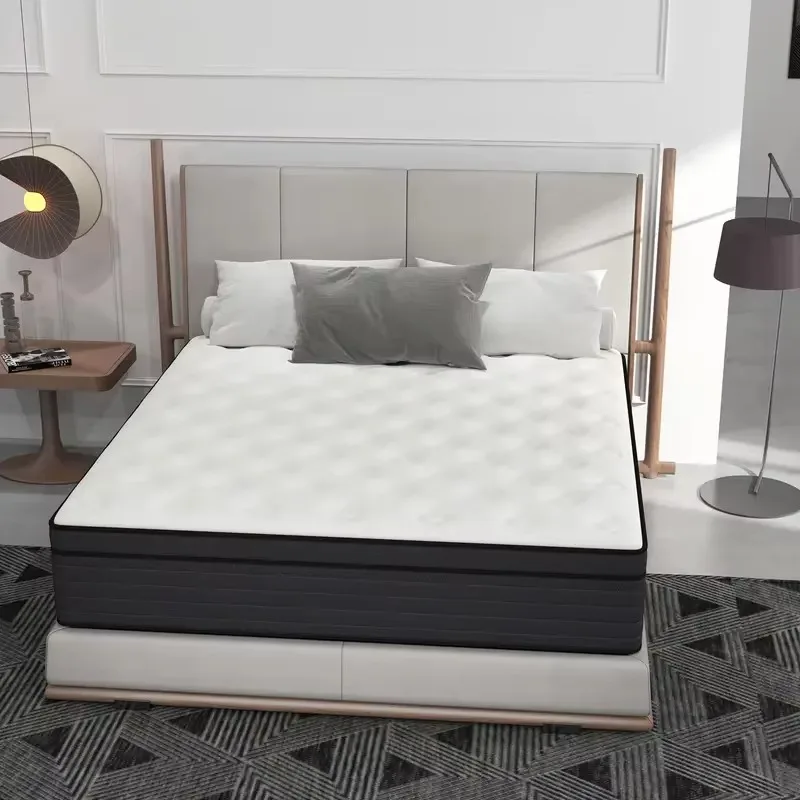 Modern Double Latex Mattress for Bedroom Apartment for Family Villas Home Furniture Spring Mattress Box-Type Rolled