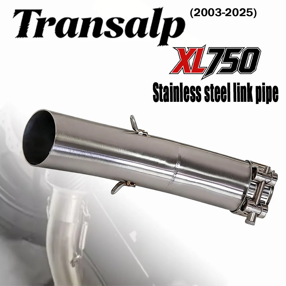 

For Honda XL750 Transalp 750 CB750 Hornet motorcycle exhaust pipe mid-section connecting rod adapter pipe 51MM Escape Racing