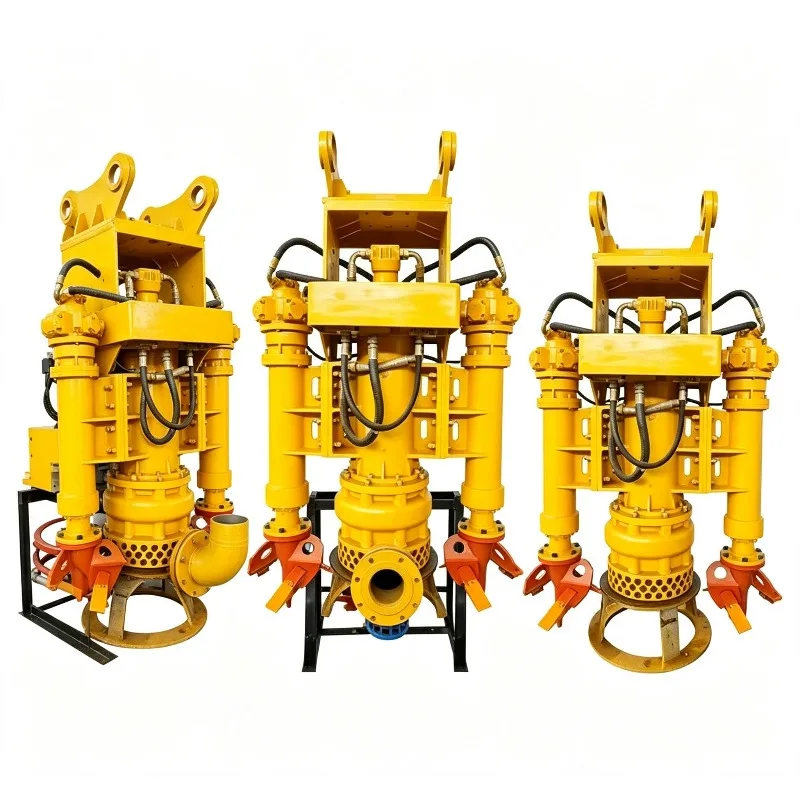OEM Customizable Hydraulic Submersible Sand Dredging Mining Slurry Pump 100HP Sand Dredge Pump Excavator Accessory Mud Removal