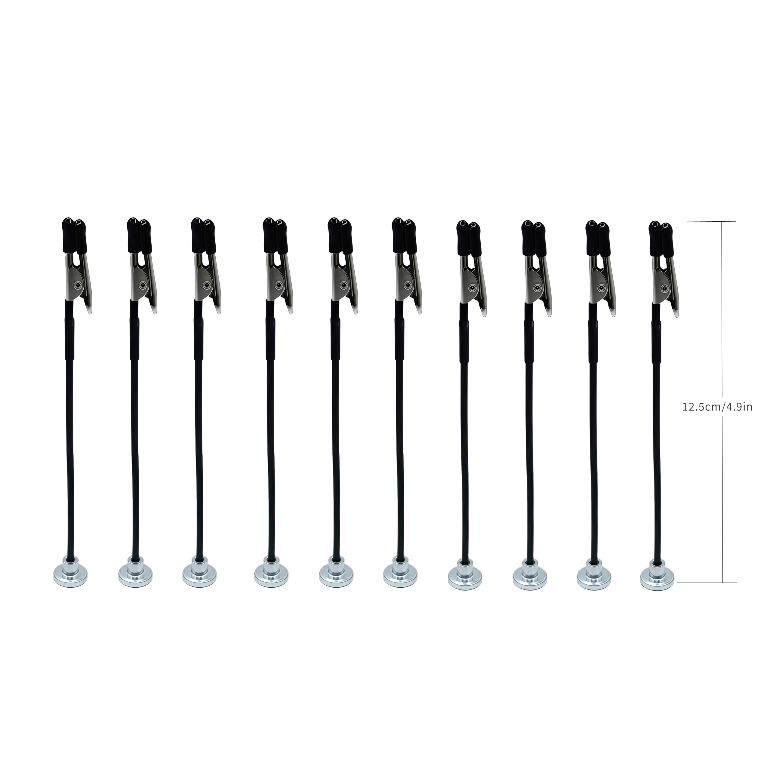 Solderen Derde Hand met Sterke Magnetische Basis Flexibele Armen PCB Houder Alligator Clip Lasapparaat voor Elektronica Reparatie Circu