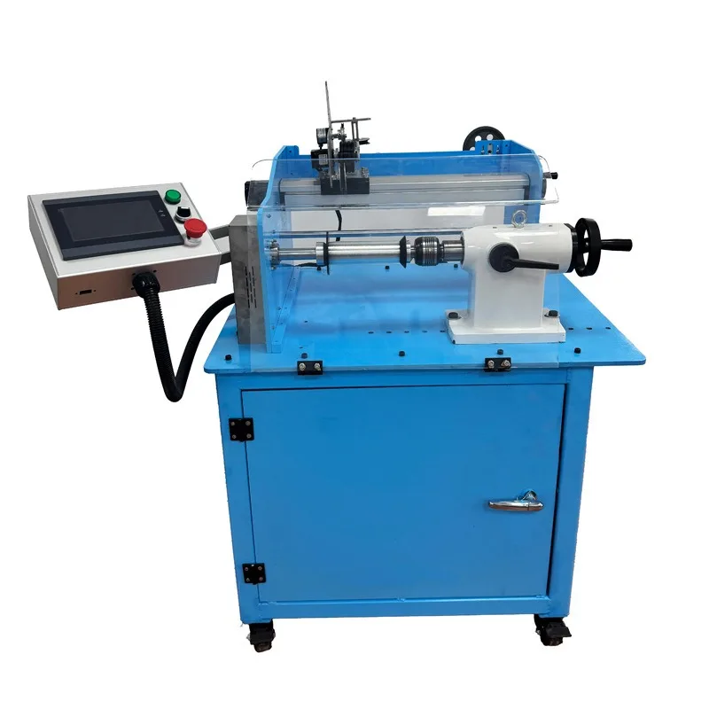 Fiber Optic Cable Reel Pay‑off Take‑up Integrated Machine Automatic Winding For Optical Communication Spare Industrial Parts