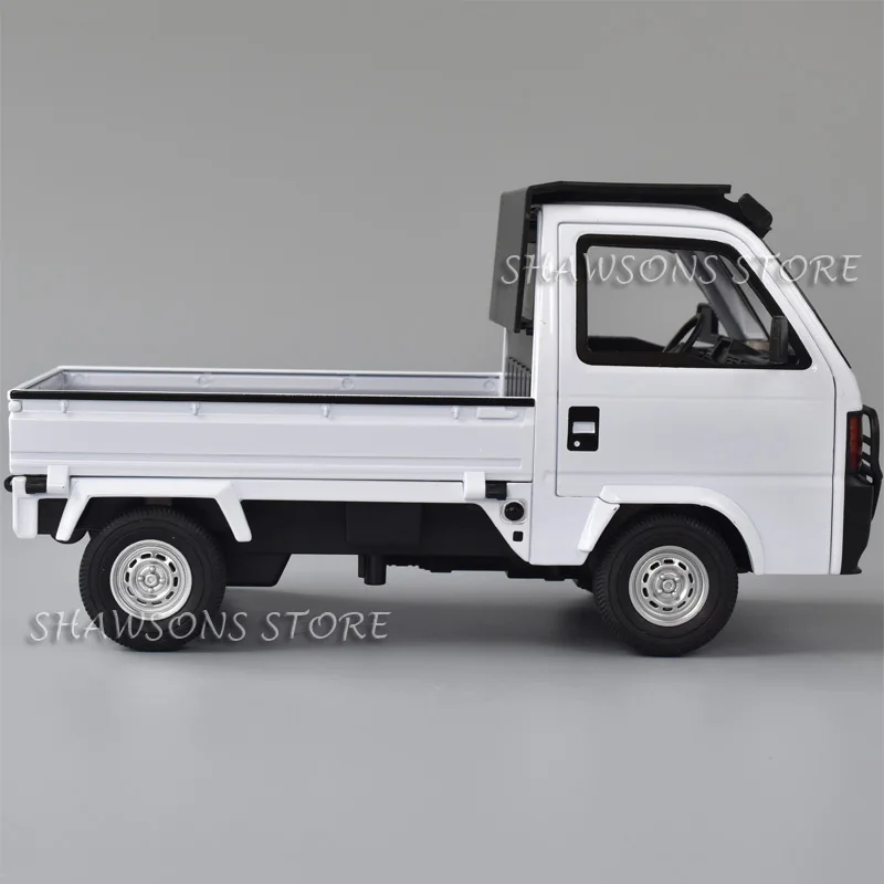 1:16 Diecast Model Toy K-Car Acty Attack 4WD Pickup Truck Pull Back Miniature Replica With Sound & Light