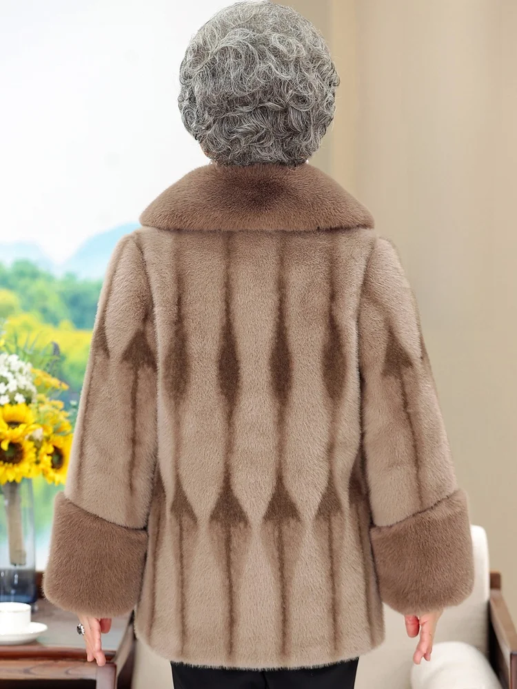 

Зимнее меховое пальто для Ele and Mother Thiened Fce ly, женская повседневная верхняя одежда с хлопковой подкладкой Jaet and Mother Sle