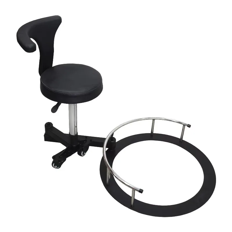Factory 360 ° rotating hydraulic stylist chair, rotating steel barber stool, adjustment base, barber chair, barber chair