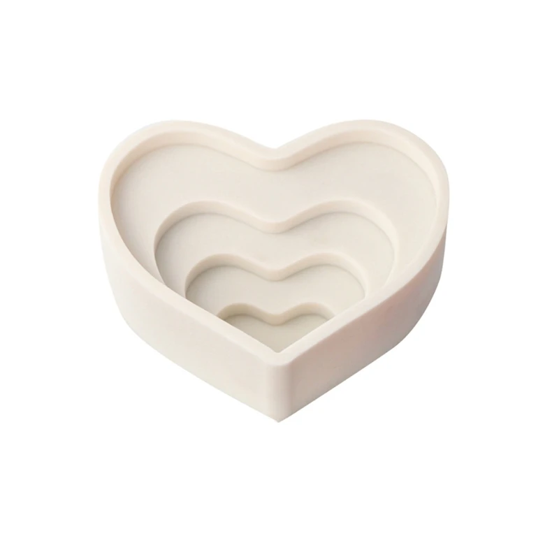 

Love Heart Molds Heart Epoxy Resin Silicone Moulds for DIY Baking Mould Fondant Soap Decorations