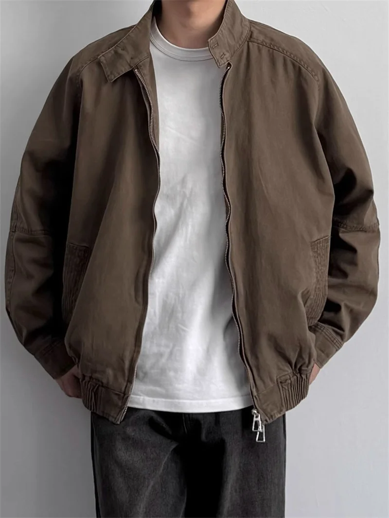 

Мужская ветровка American Sle Pilot Jaet для осени и зимы, трендовая рабочая одежда, свободный крой, полиэстер, нейлон...