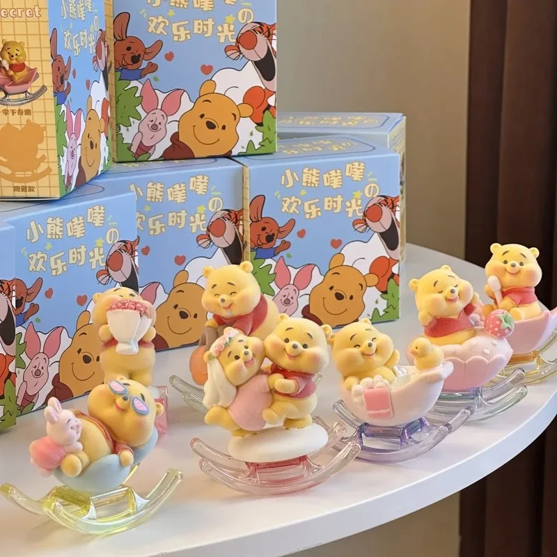 

Adorable Winnie The Pooh Blind Box Resin Toy Trendy Birthday Gift Cute Collectible Figurine For Kids And Collectors