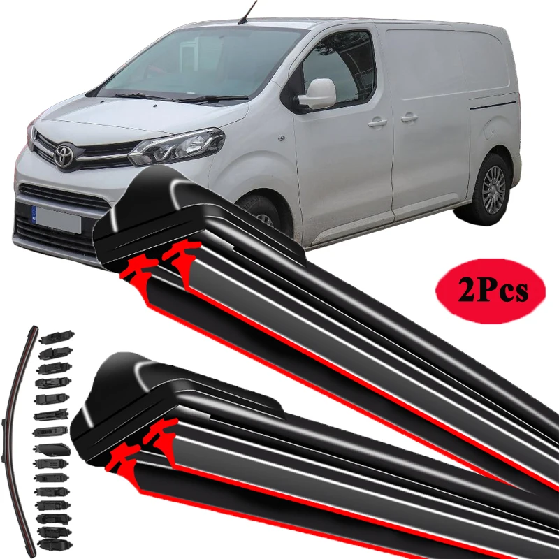 

For Toyota Proace Bus Box MDZ MDX MPY Verso 2013 2014 2015 2016 2017 2018 2019 2020 2022 Car Brush DoubleRubber Windshield Wiper