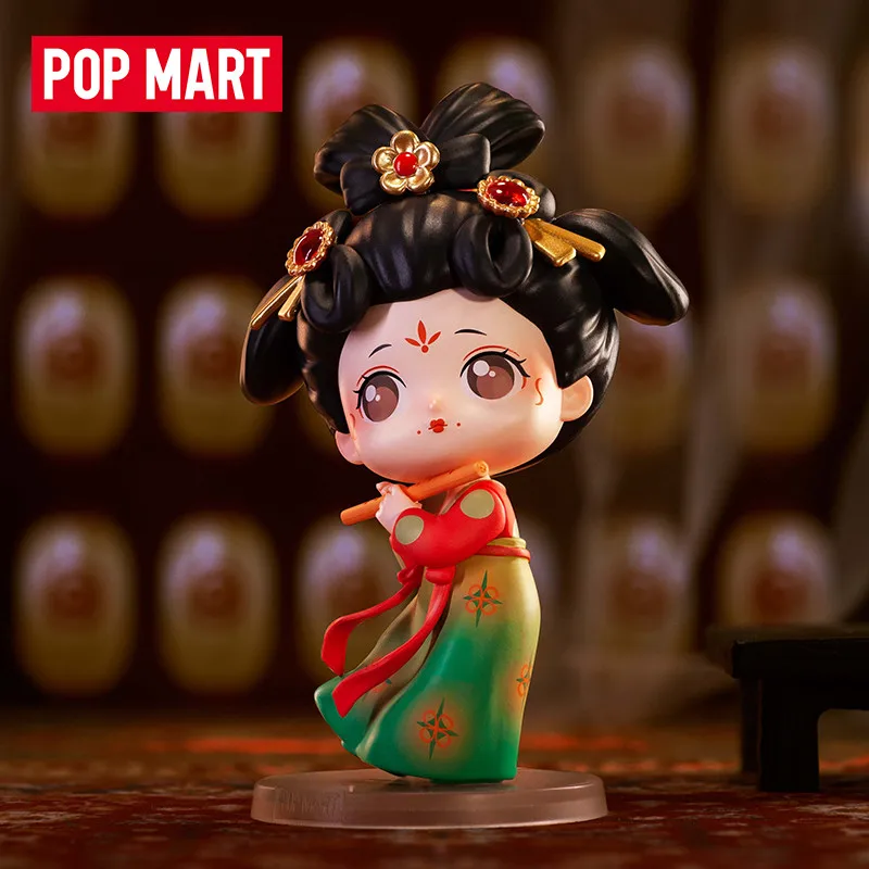 Ban Đầu POP MART Trung Quốc Cổ Đại Thời Nhà Đường Series Mù Hộp Đồ Chơi Mô Hình Bí Ẩn Hộp Anime Dễ Thương Hình Bất Ngờ Hộp Bé Gái quà Tặng