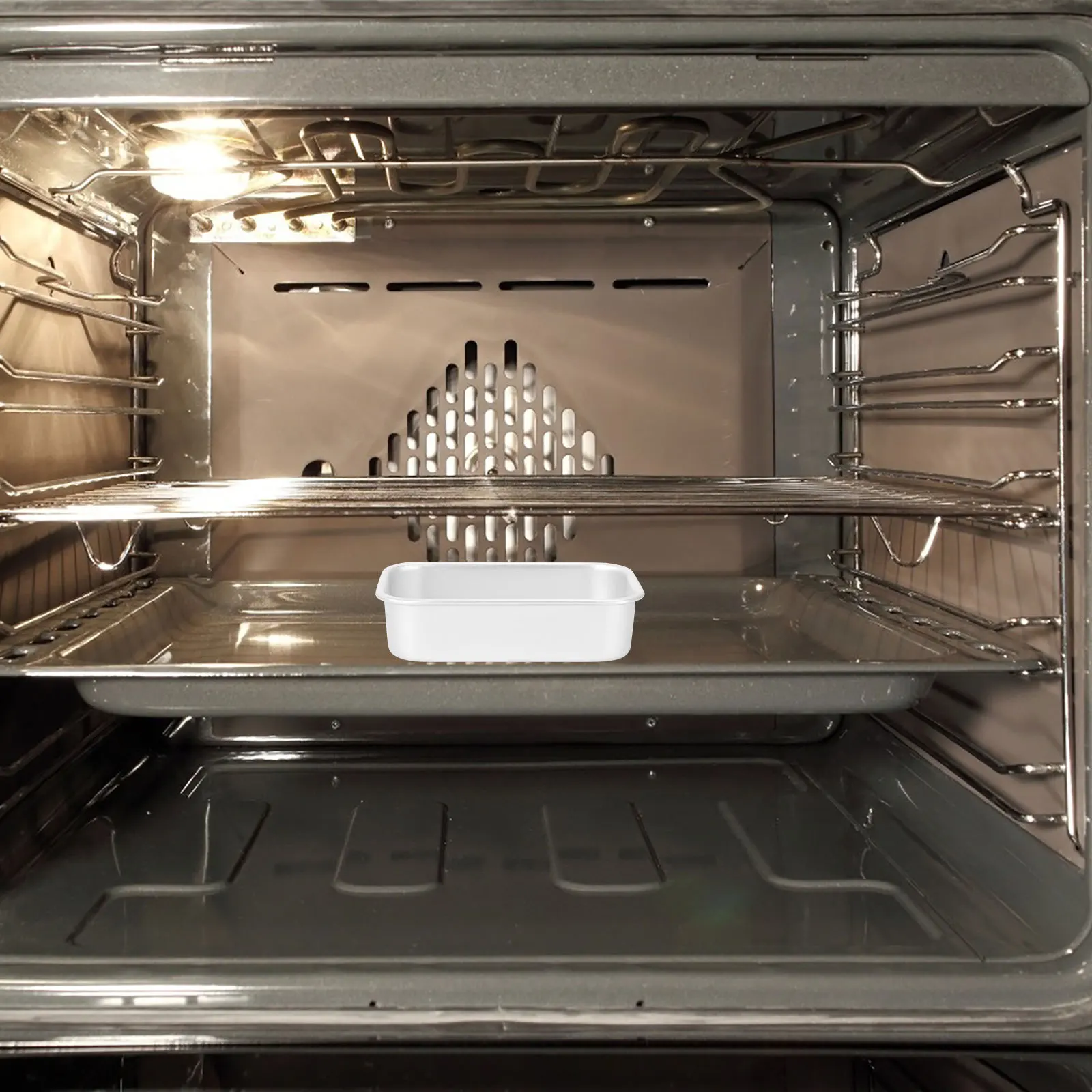 

1 pc Aluminum Alloy Cake Mold Toast Box 7.87 Inch Baking Pan For Cake Chocolate Mousse Pudding Dessert Making Baking Molds