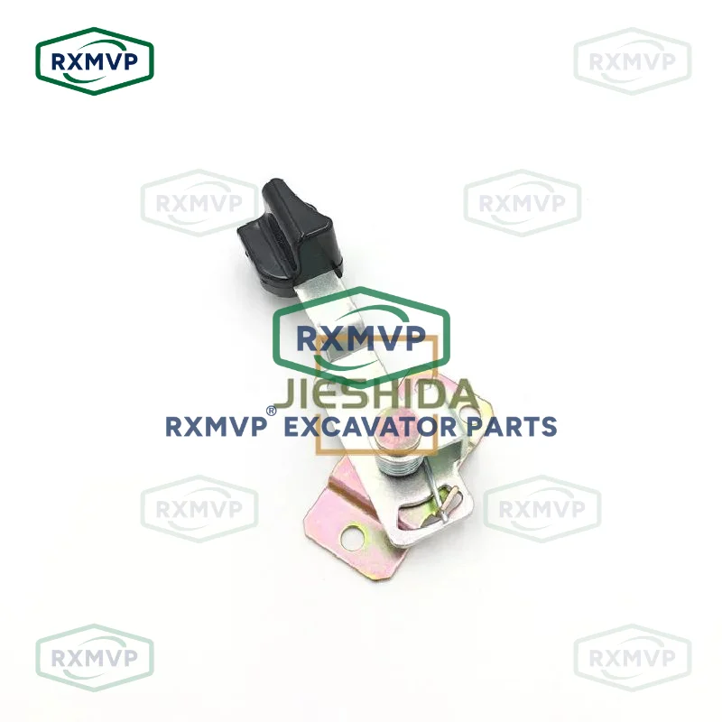 For Sany SY55/SY60/SY75/SY135/SY215/S235-8 cab door lock assembly lock cylinder lock block external handle excavator accessories