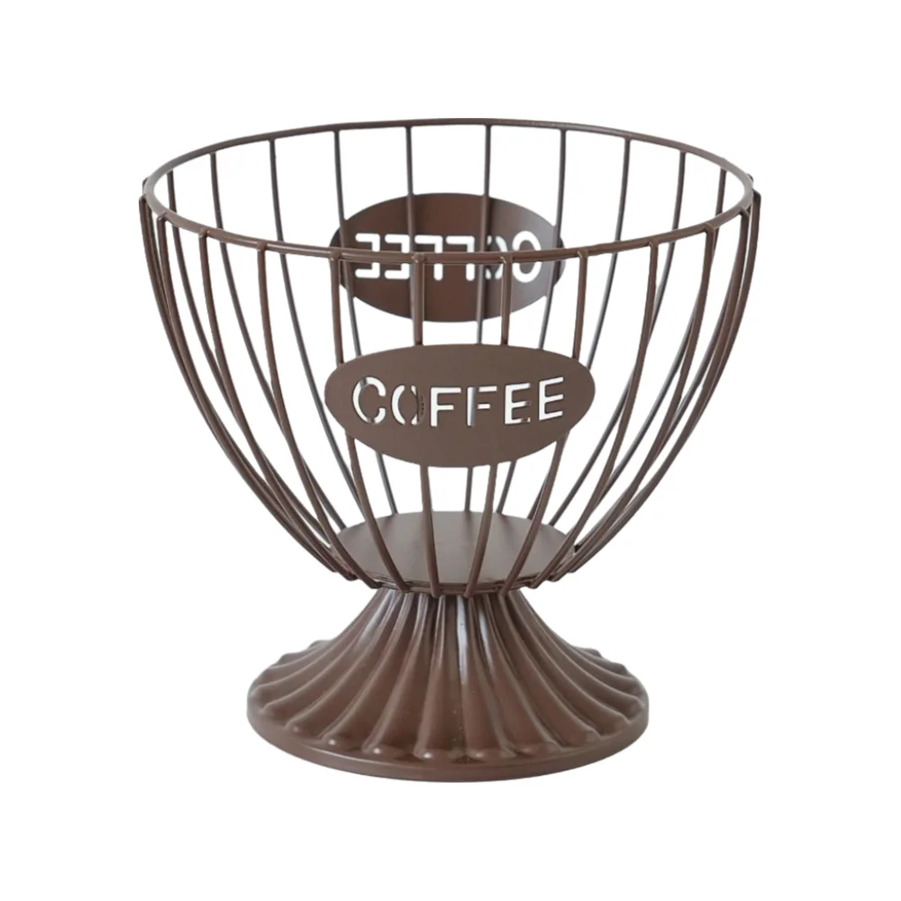 Large Capacity Coffee Pod Holder Coffee Pod Storage Cup Coffee Capsule Holder Home Decoration Irregular Shape