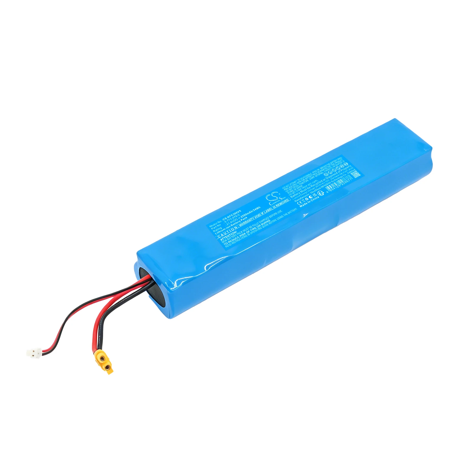 CS Replacement Battery for Karcher FCV 3 Vacuum Mop PN:9.774-978-0 2500mAh / 54Wh