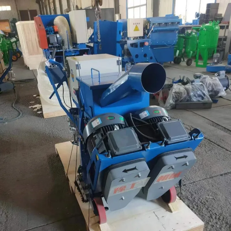 Automatic Road Surface Shot Blasting Machine for Concrete Adhesion Improvement High Quality Good Price Road Shot Blasting
