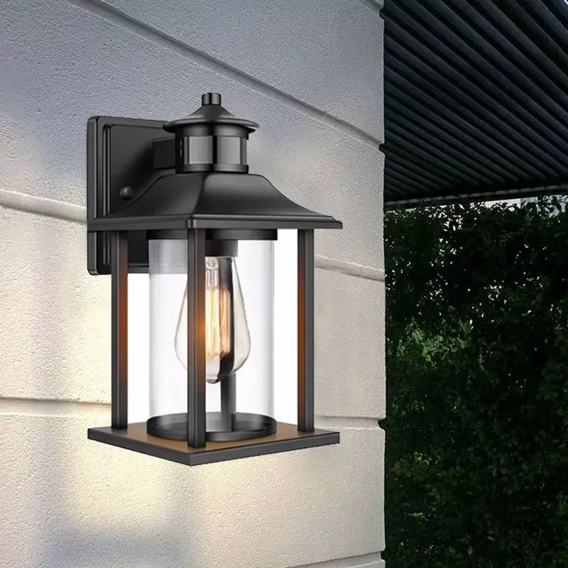 

Modern Human Body Sensing Waterproof Garden Villa Balcony Terrace Corridor Courtyard Wall Light