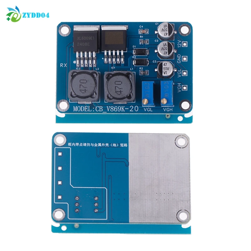 ●2PCS VGH VGL DC Module Repair LCD Panel Broken Y Color Abnormal Horizontal Line LCD Screen Technical Modification DC SmallBoard