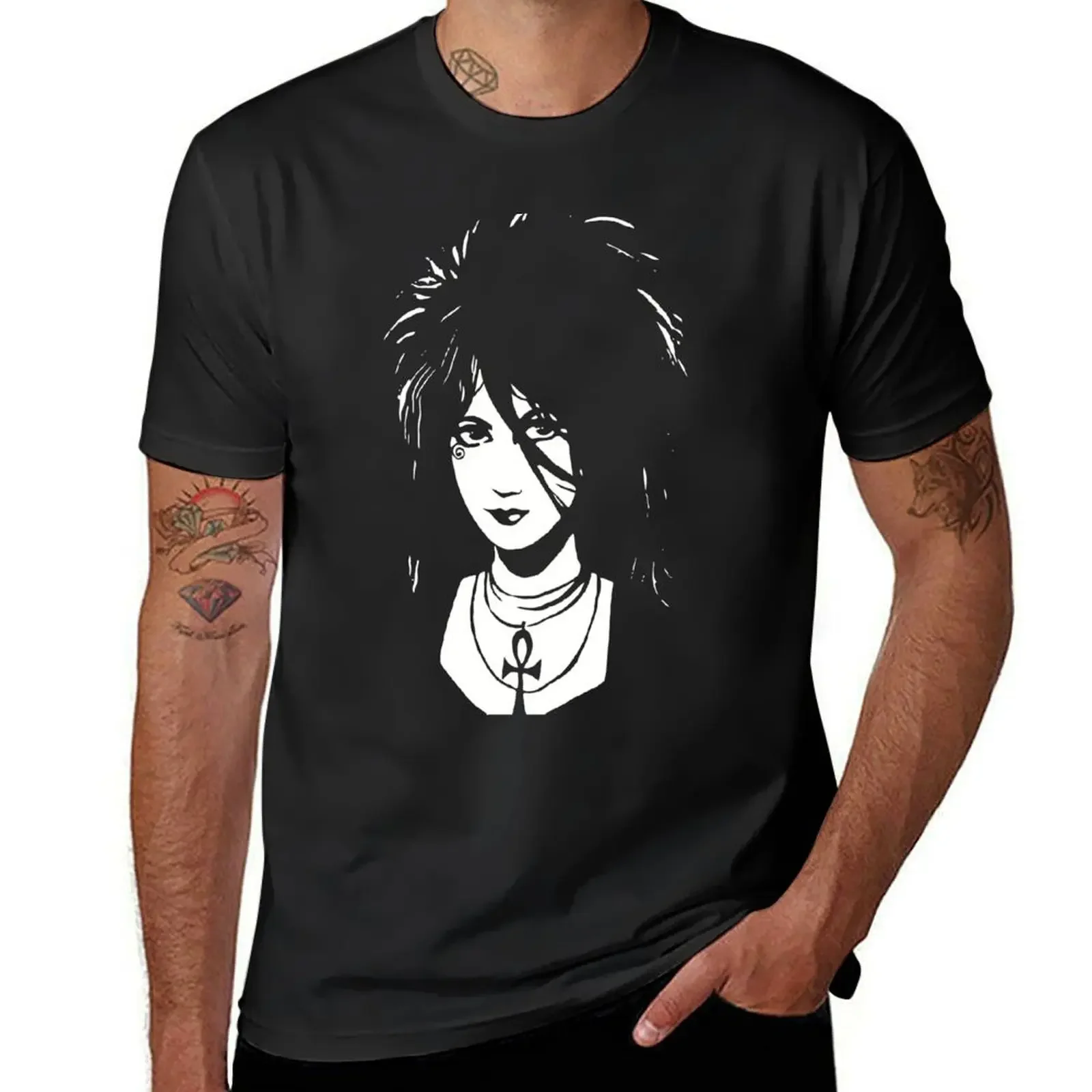 Camiseta de Sandman para hombre, ropa de diseñador, vintage, DEATHVintage, Quinn, Gaiman, Tribute