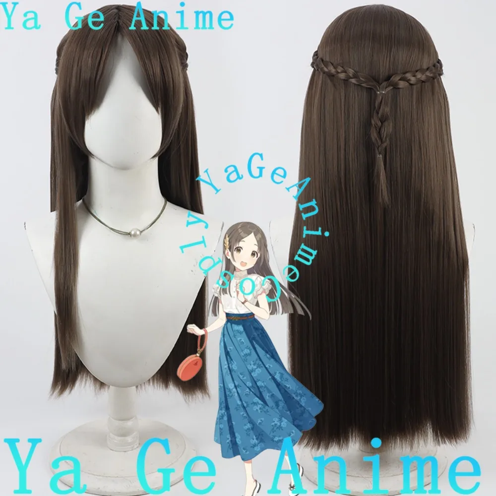 

Ya Ge аниме-магазин Idolmaster Chiana Kuramoto, парик для косплея с реалистичной кожей головы, в наличии, быстрая доставка