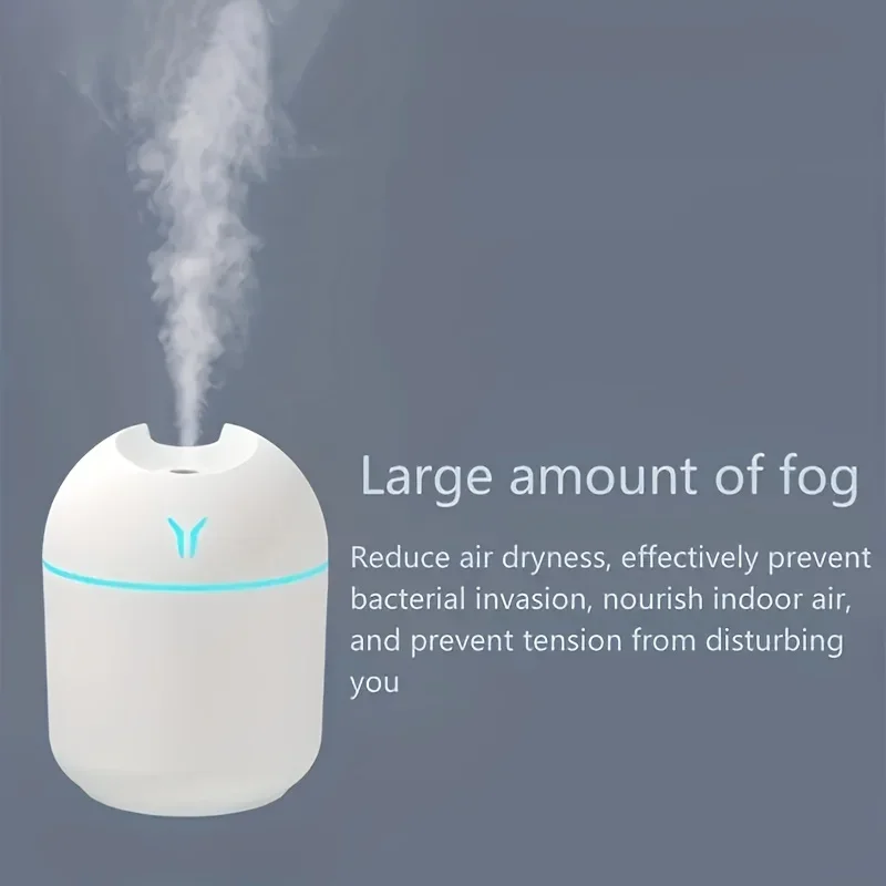 1pc Humidifier Mini Aromatherapy Humidifiers Diffusers For Home Romantic Light USB Essential Oil Diffuser Car Purifier Air