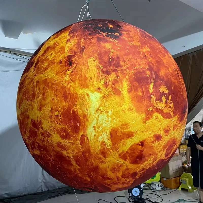 

Giant Hanging Inflatable Balloon Inflatable Earth Ball Inflatable Planet 1.5x1.5m