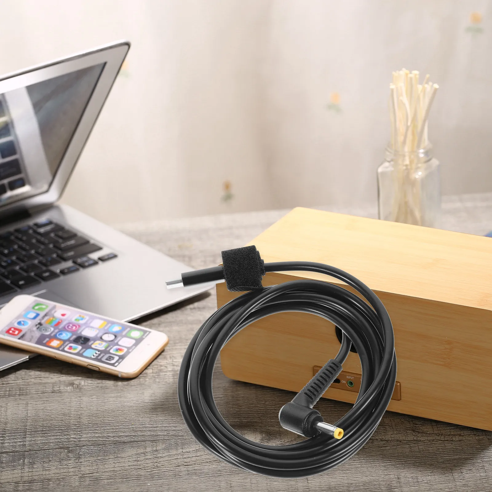Type-C to Dc 4.8x1.7mm Power Adapter Cable 9V Charging Cord for Laptop Desktop Monitor Solid Build Premium Craftsmanship