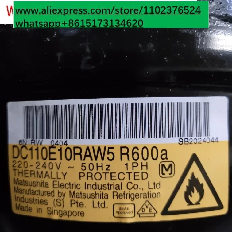DA100E13R DG91 100E DG125E11R refrigerator freezer refrigeration compressor