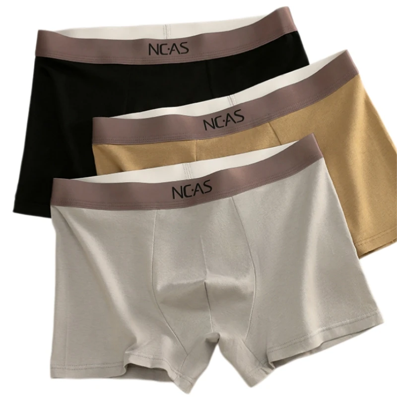 Stylish Men's Soft Cotton Trunks Underwear with Wide Pouch Design for Daily Comfort Multiple Colors Available