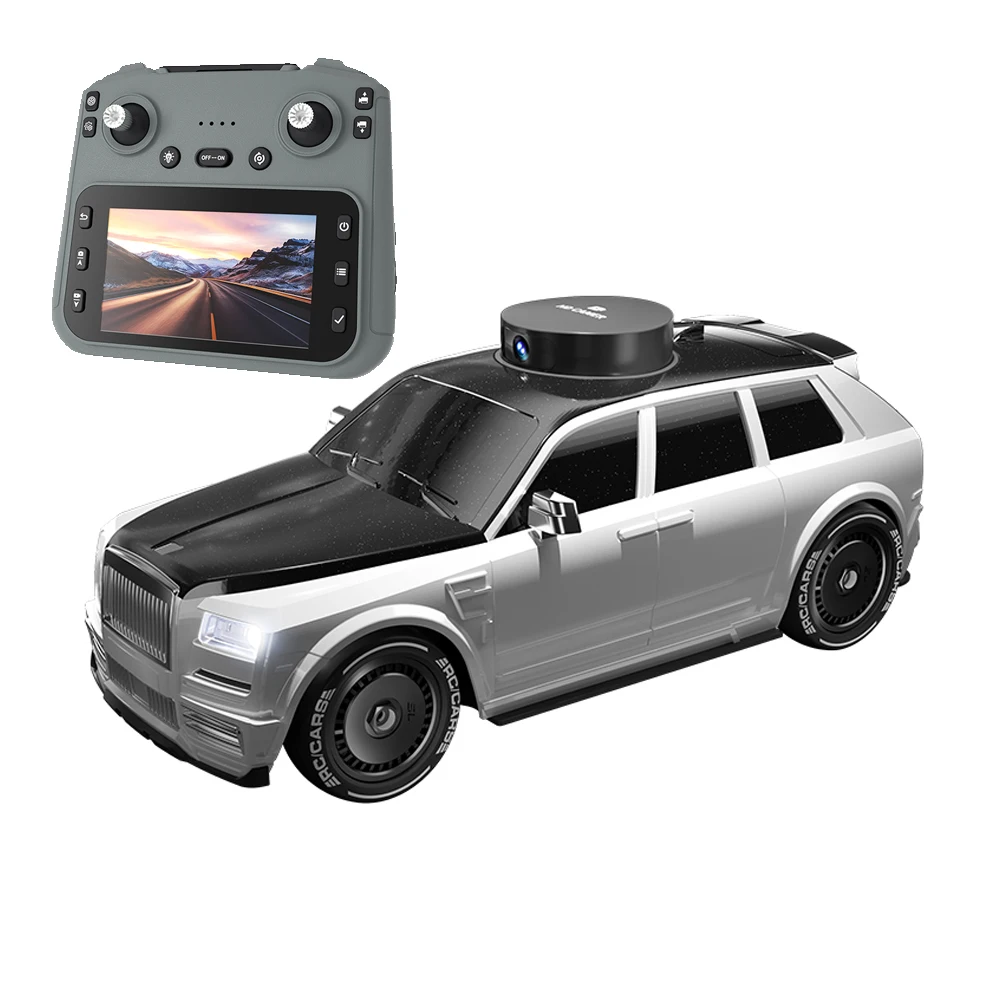 RC auto met camera, 2.4G radiografisch bestuurbare auto, driftvoertuig, speelgoed met scherm, afstandsbediening, speelgoed voor jongens, kinderen, verjaardagscadeaus - afbeelding 2