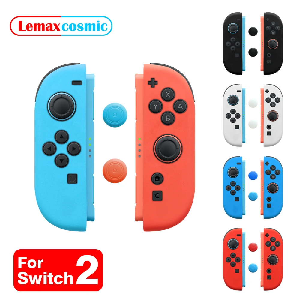 Housing Silicone Shell Case Hand Grip Soft Cover Handgrip Joystick Thumb Caps For Nintendo Switch 2 Joy-Con Joycon NS2