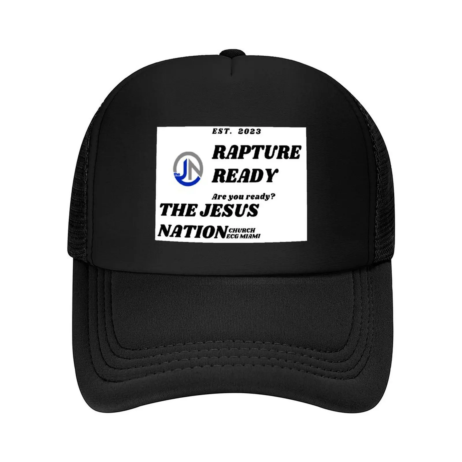 

Scripture Rapture Ready-Jesus Nation Church Baseball Cap summer hat Beach Bag fishing caps man sailor cap for men Men's Women's