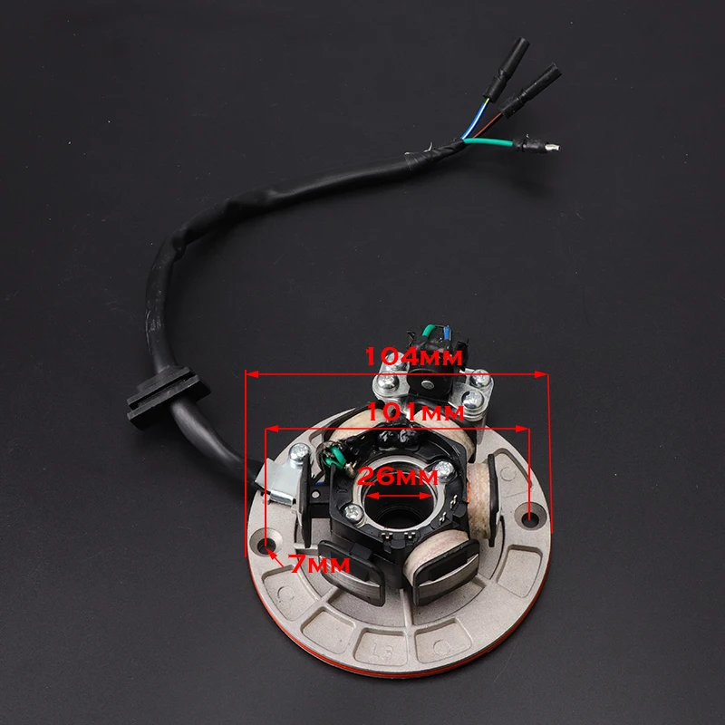 Motorcycle Rare Earth Motor Without Lighting Stator Coil Magneto fit For YX150 YX160 YinXiang 150CC-160CC Dirt Pit Bike Parts - view 6