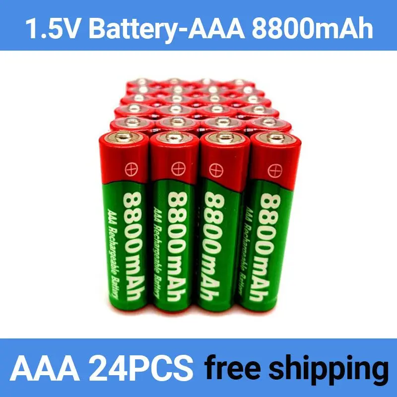 2023 New Brand 8800mah 1.5V AAA Alkaline Battery AAA rechargeable battery for Remote Control Toy Batery Smoke alarm with charger