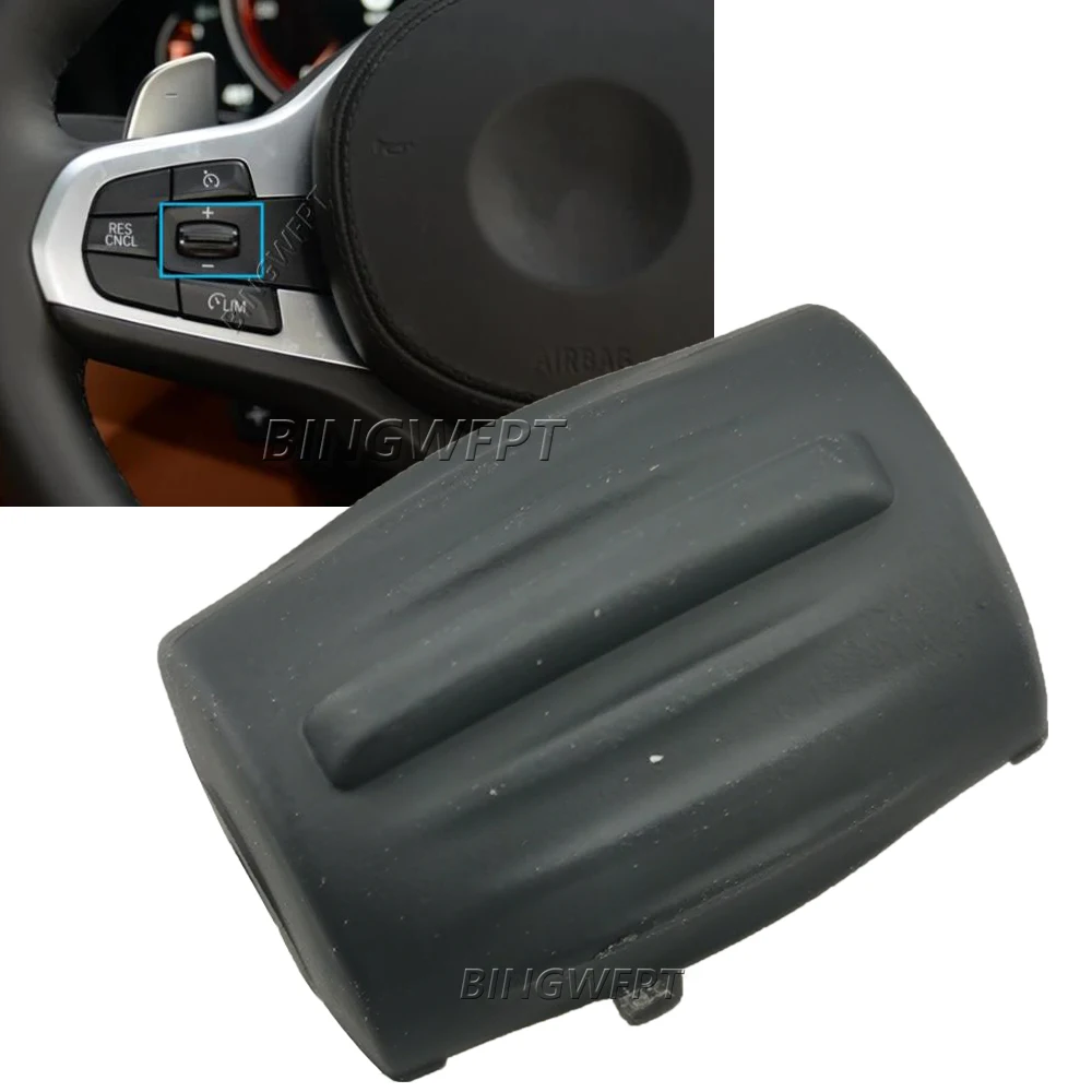 

Черные многофункциональные кнопки управления на рулевом колесе, подходящие для BMW X3 X4 серии G30 G01 G02 G32