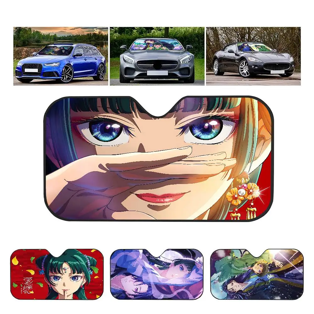 

Аптекарские дневники, аниме, новый персонализированный солнцезащитный козырек на лобовое стекло, чехол на лобовое стекло автомобиля, солнцезащитный козырек, автомобильный чехол Sunsha