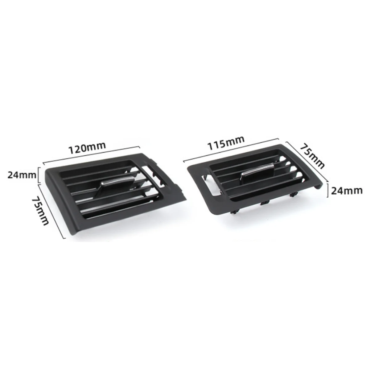 

B0A--WOCar приборная панель, крышка вентиляционной решетки кондиционера для Mercedes Benz C Class W204 2008-2010, розетка кондиционера с левым рулем