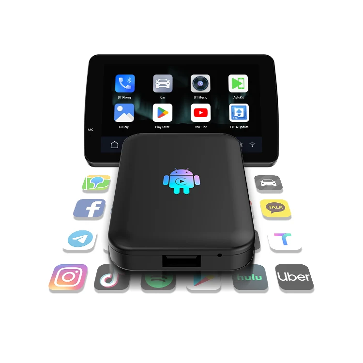 2025 Smart Box Carplay Android 10 Multimedia Boxes Wireless Android Auto Carplay USB Android Box For Car