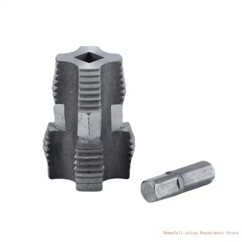 High Efficiency 3/4" PVC Pipe Tap Crafts from Steel for Reliable Thread Cutting Water Pipe Internal Thread Opener