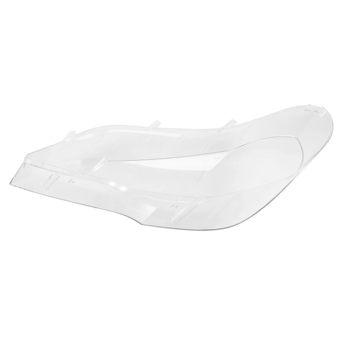 Couvercle de lentille de lampe frontale de remplacement pour voiture, lumière de sauna transparente, coque de lampe pour BMW X5, E70, 2008-2013, droite