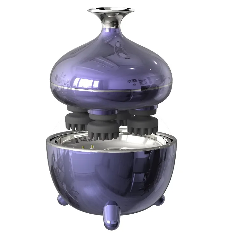 

Portable Electric Scalp Massager with Kneading Function Handheld Device for Promoting Hair Growth Stress Relief