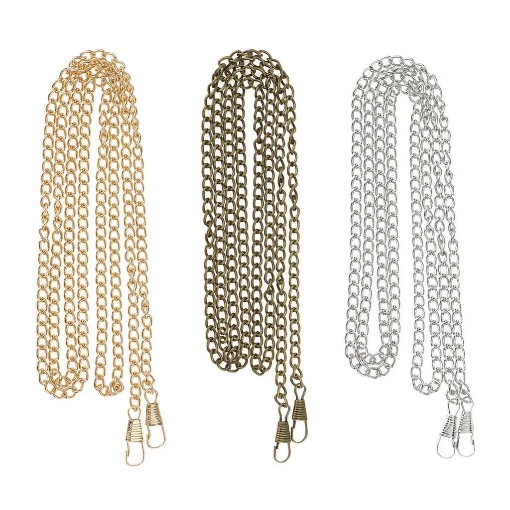 Bag Chain Replacement Iron Strap for Women's Top Handle Bags and High End Luxury Shoulder Handbags