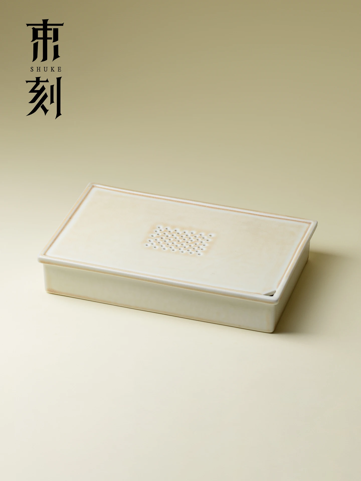 

Чайный поднос в японском стиле Buck Knives с дренажем, для домашнего использования, с сухими отверстиями для слива воды, маленький чайный столик, защита от ожогов, нержавеющий, ручная работа