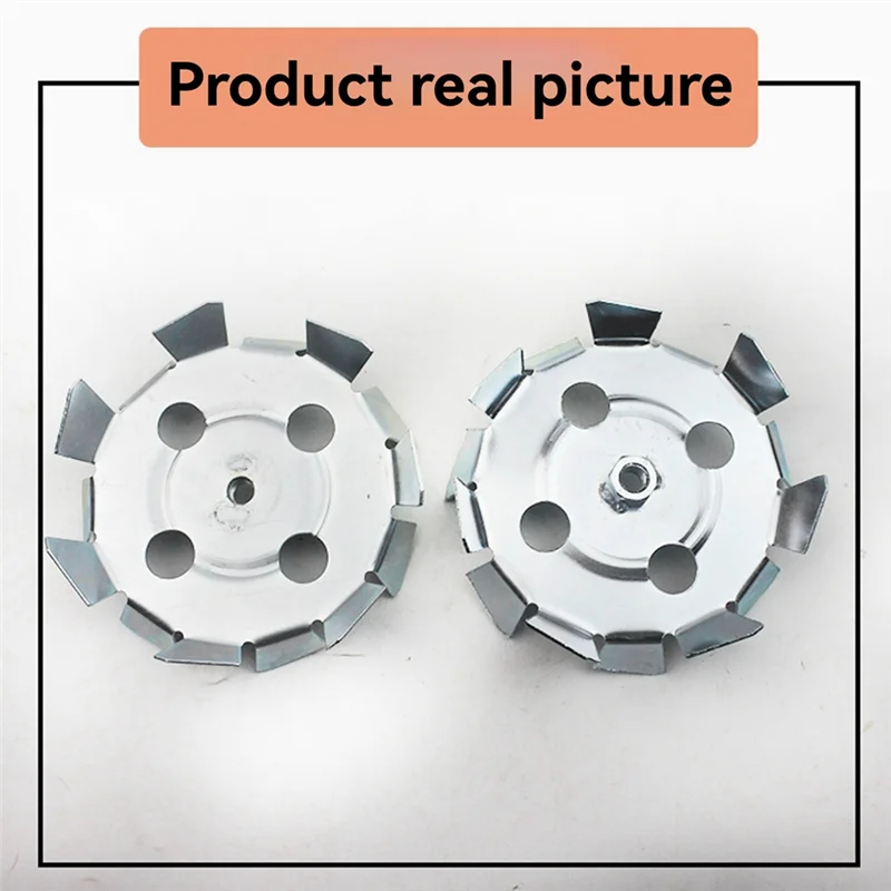 

GTBL 2Pcs Impeller Mixing Attachment Electric Drill Rod Attachment Cement Mixing Stick Mixer Mixing Attachment